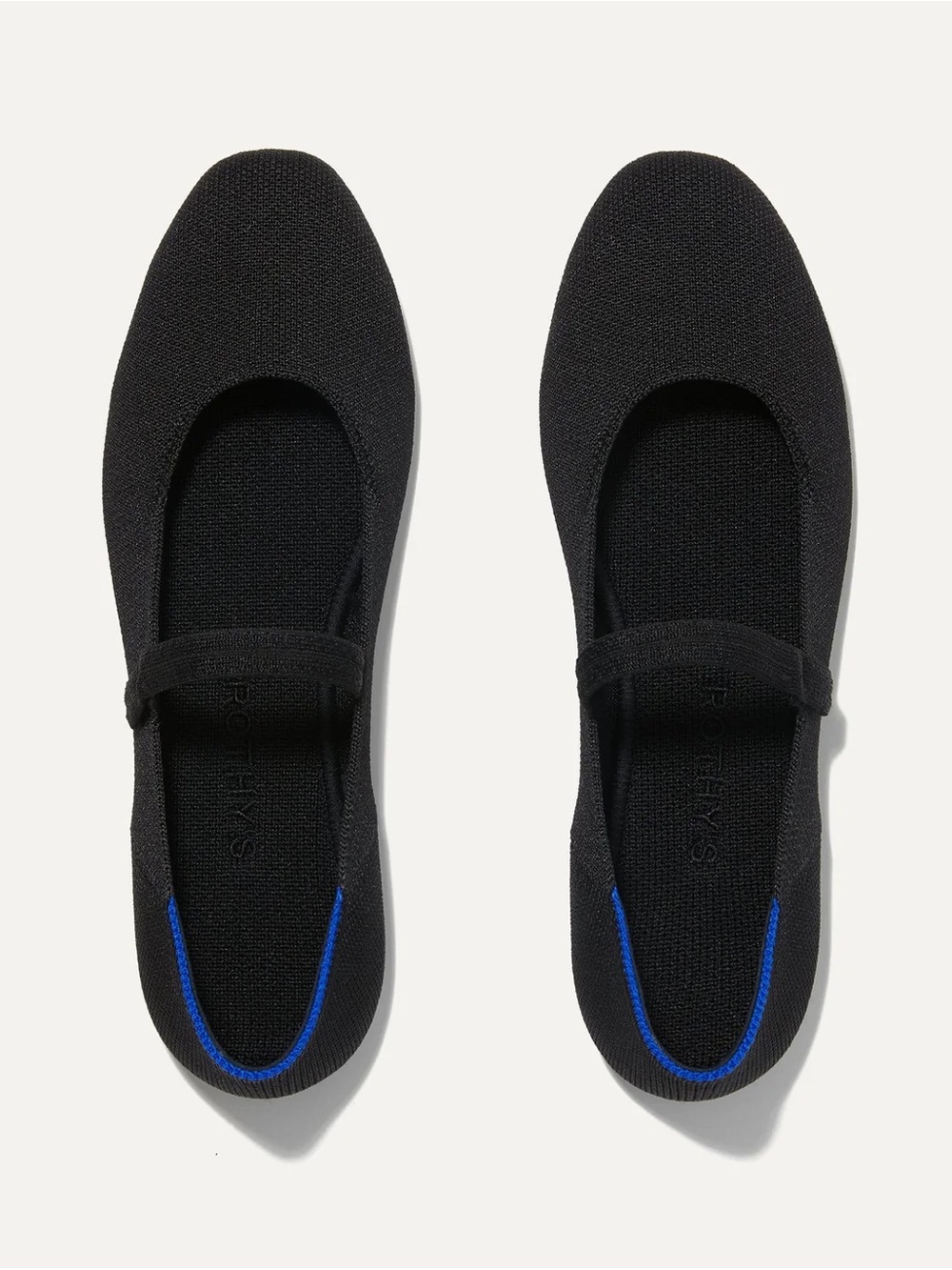 Rothy's The Square Mary Jane Women’s Flat - Black size 8.5 | New in box!